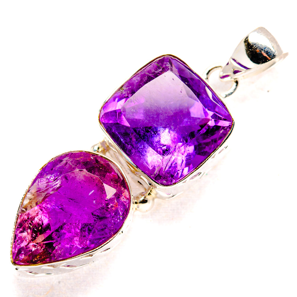 Amethyst Pendants handcrafted by Anasilvercos - PD36679 - Photo 2