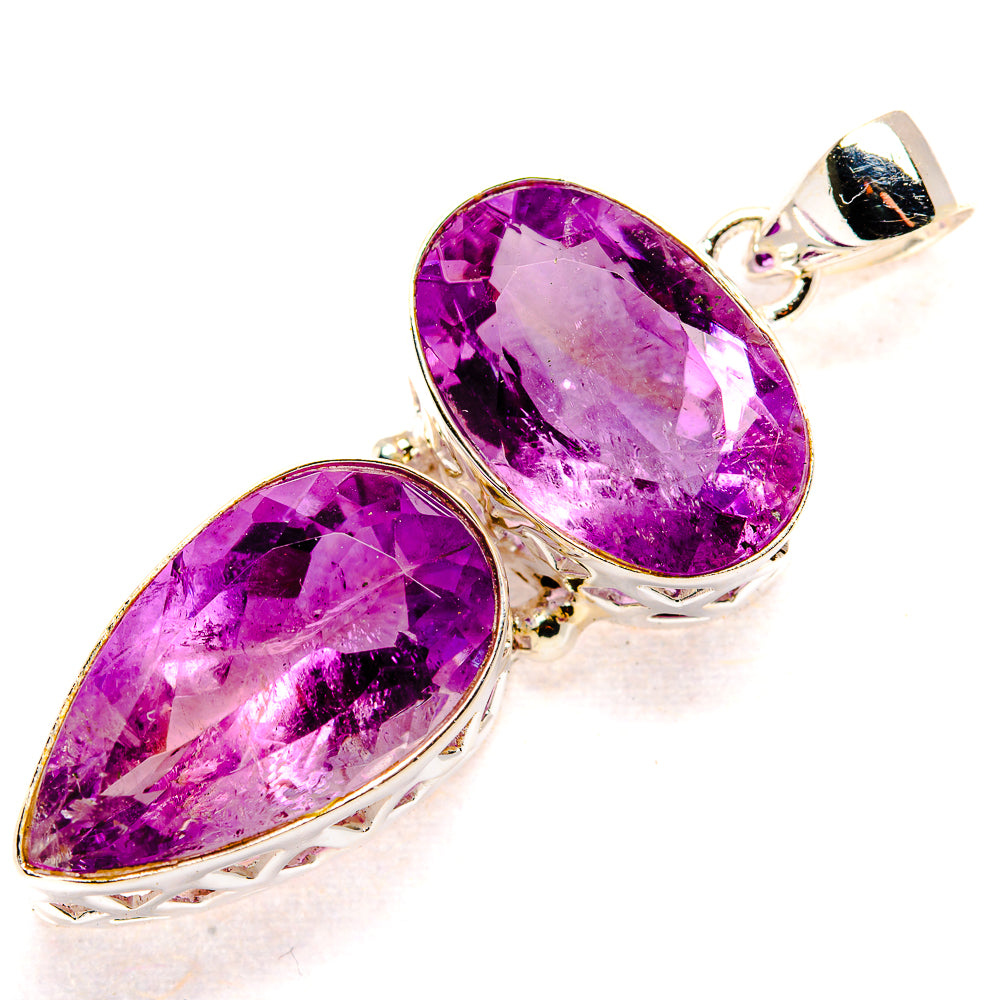 Amethyst Pendants handcrafted by Anasilvercos - PD36680 - Photo 2