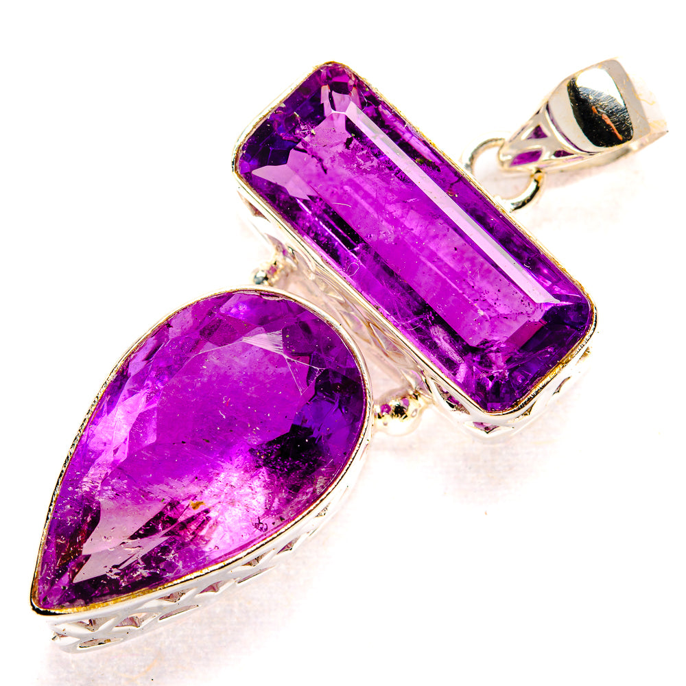 Amethyst Pendants handcrafted by Anasilvercos - PD36681 - Photo 2