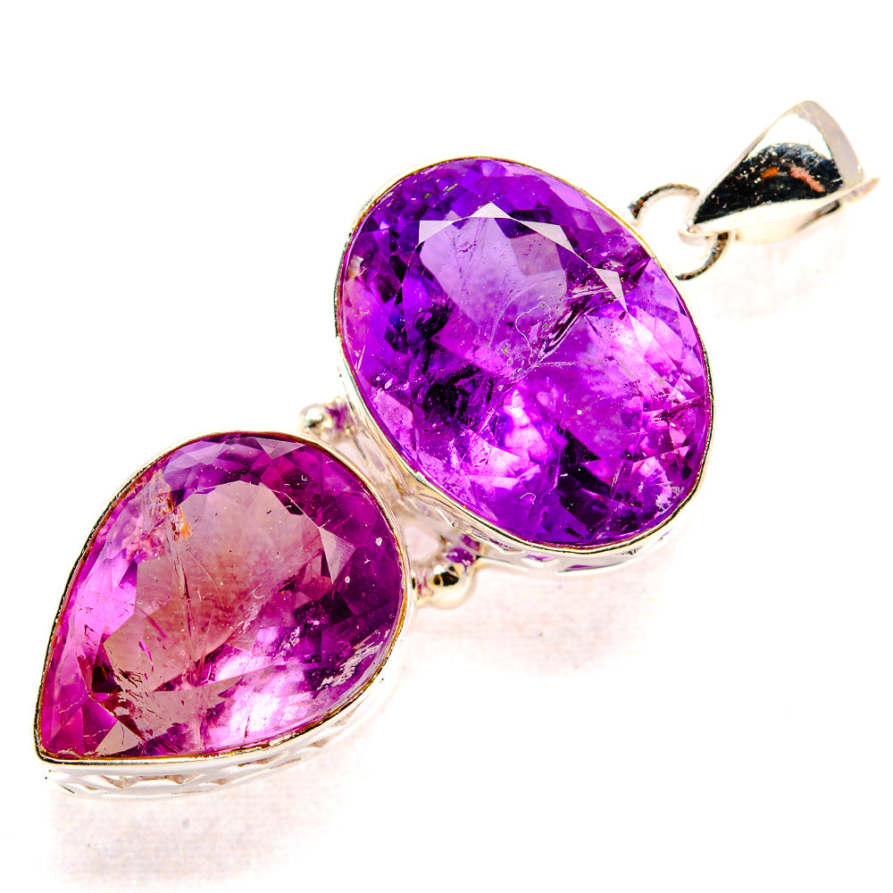Amethyst Pendants handcrafted by Anasilvercos - PD36684 - Photo 2