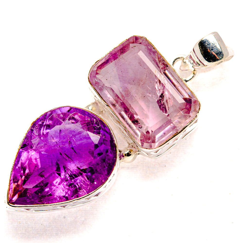 Amethyst Pendants handcrafted by Anasilvercos - PD36685 - Photo 2