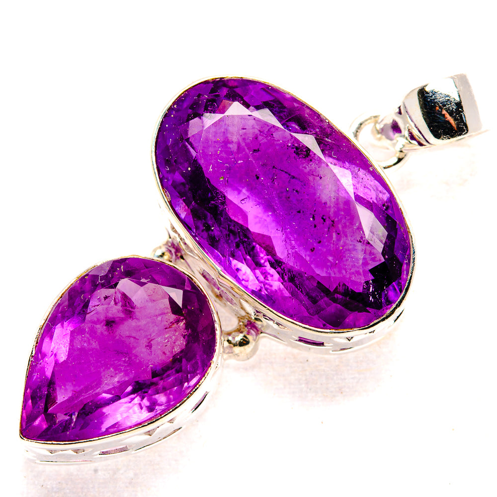 Amethyst Pendants handcrafted by Anasilvercos - PD36686 - Photo 2