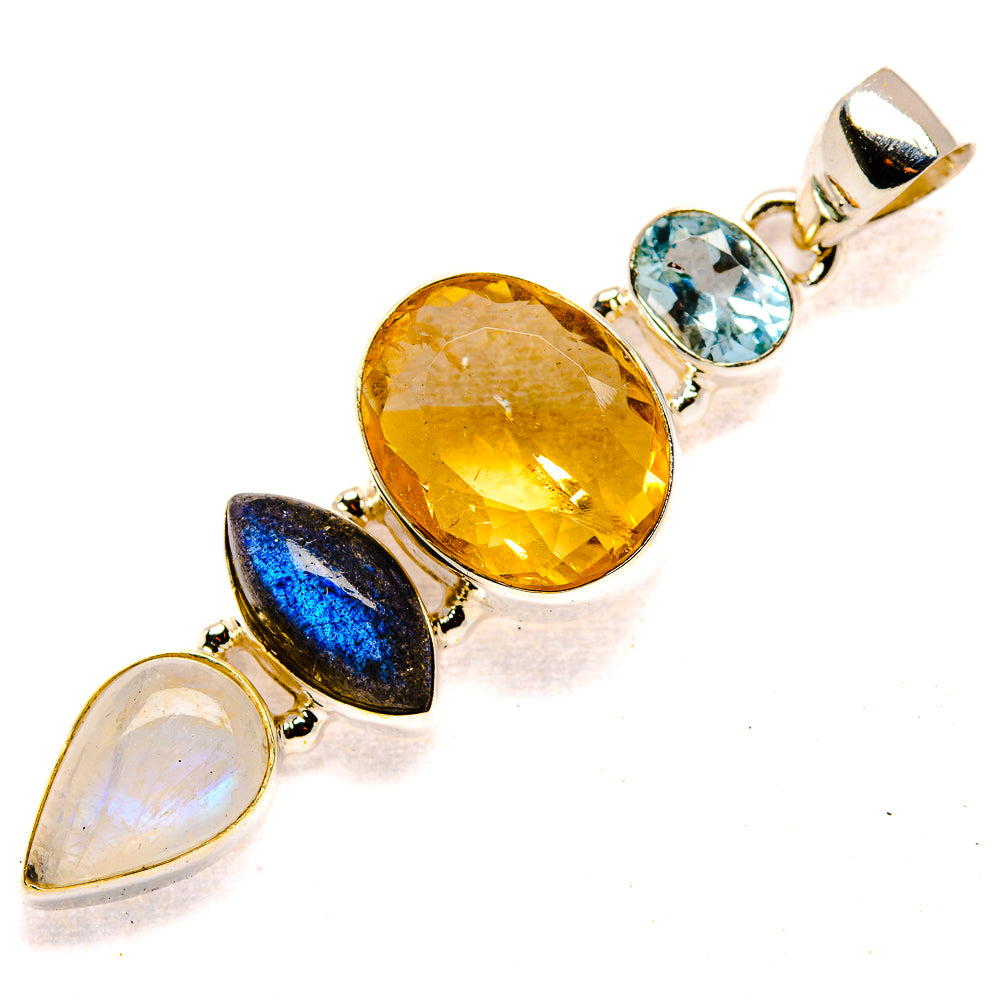 Citrine Pendants handcrafted by Anasilvercos - PD36693 - Photo 2