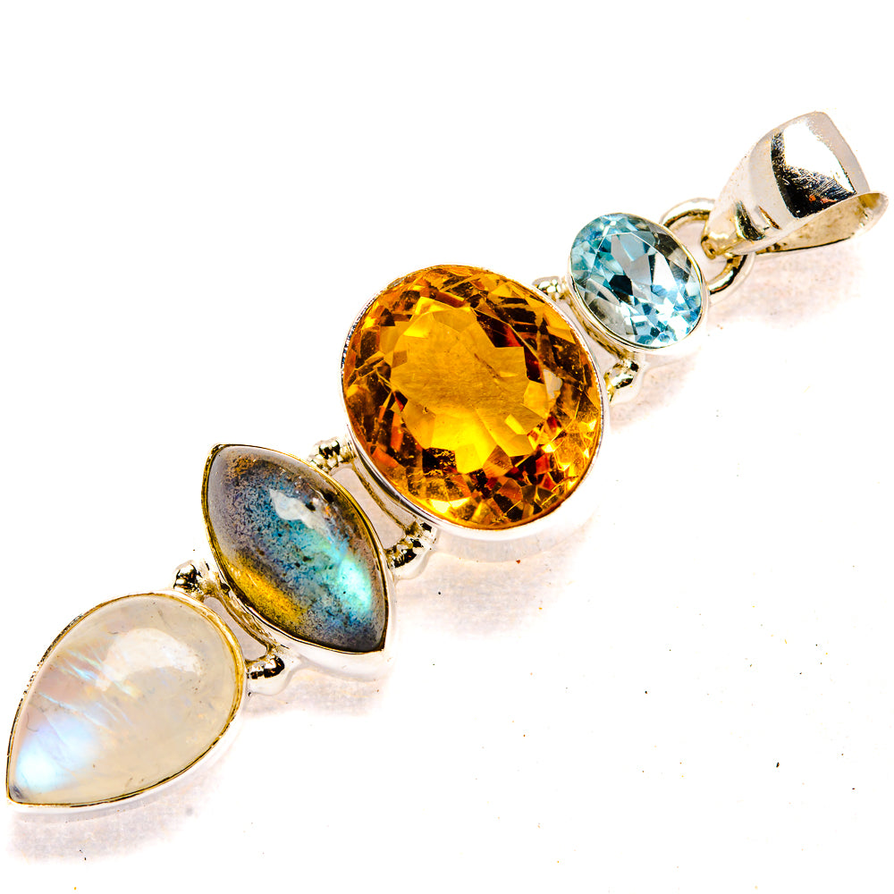 Citrine Pendants handcrafted by Anasilvercos - PD36695 - Photo 2