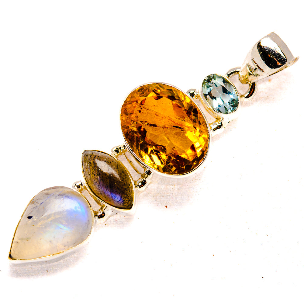 Citrine Pendants handcrafted by Anasilvercos - PD36697 - Photo 2