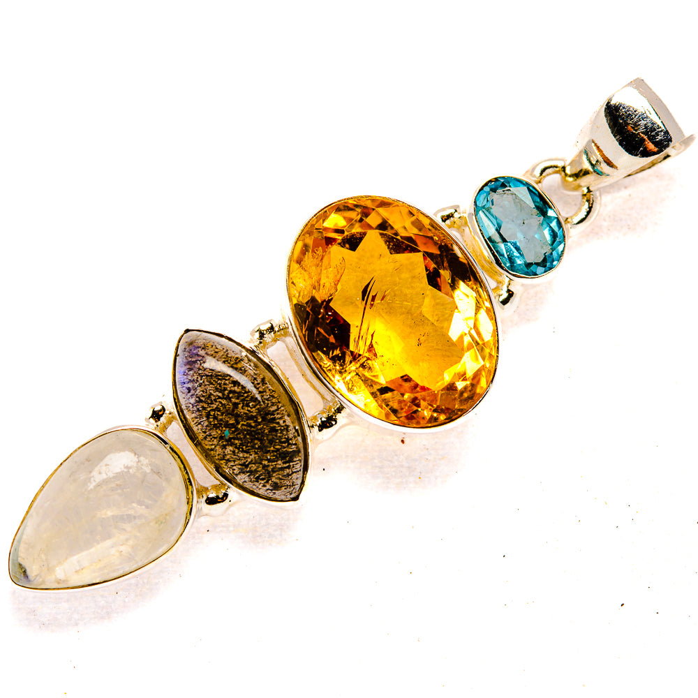 Citrine Pendants handcrafted by Anasilvercos - PD36699 - Photo 2
