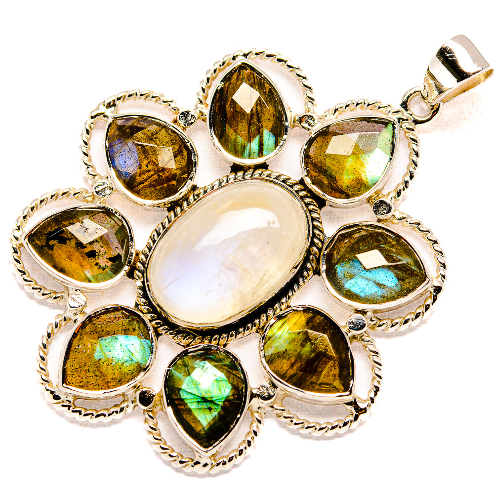 Labradorite Pendants handcrafted by Anasilvercos - PD36705 - Photo 2