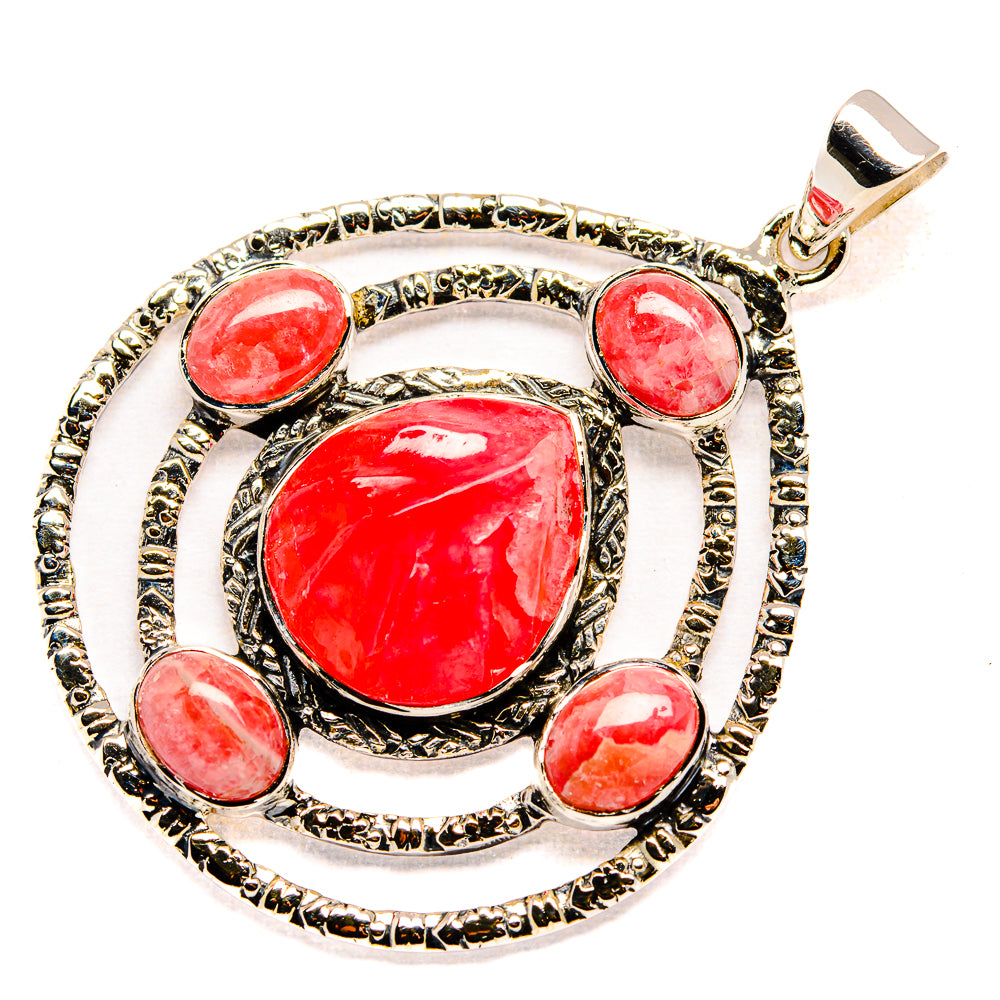 Rhodochrosite Pendants handcrafted by Anasilvercos - PD36707 - Photo 2