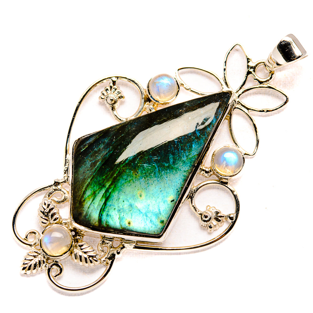 Labradorite Pendants handcrafted by Anasilvercos - PD36709 - Photo 2