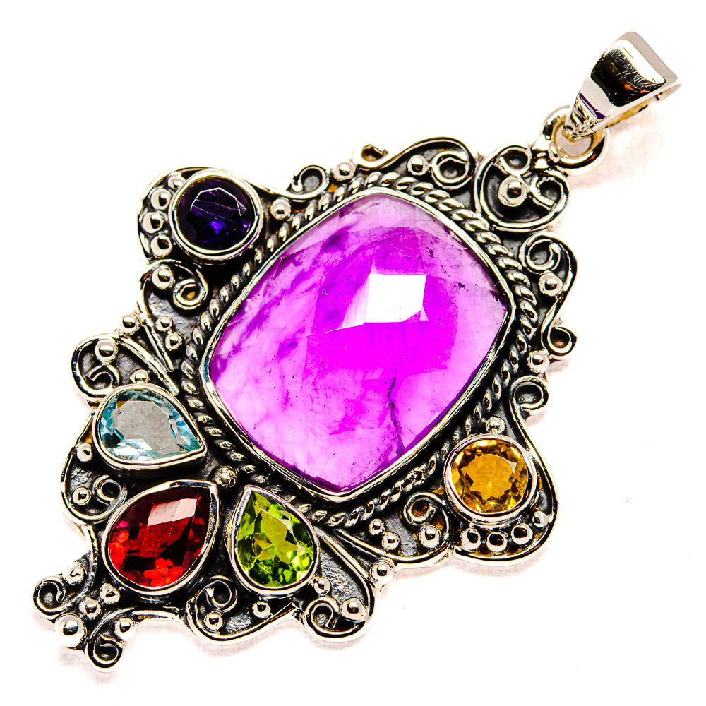 Amethyst Pendants handcrafted by Anasilvercos - PD36710 - Photo 2