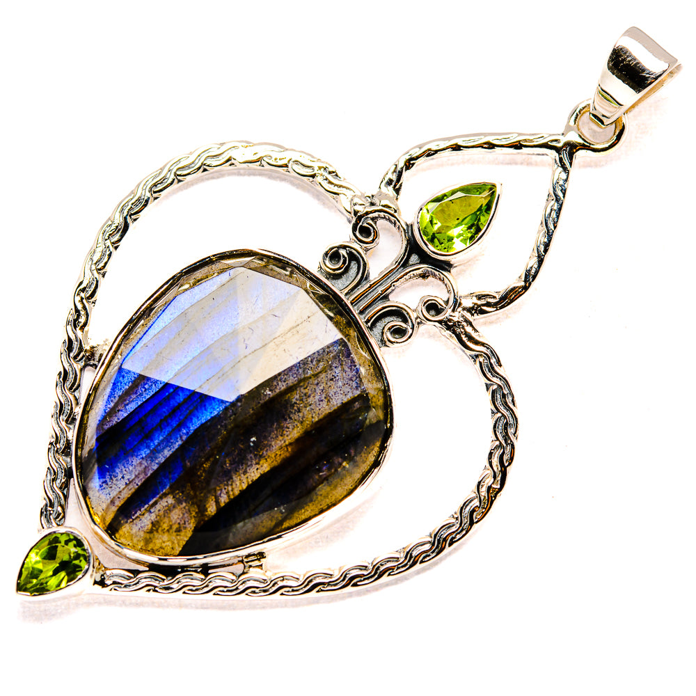 Labradorite Pendants handcrafted by Anasilvercos - PD36716 - Photo 2