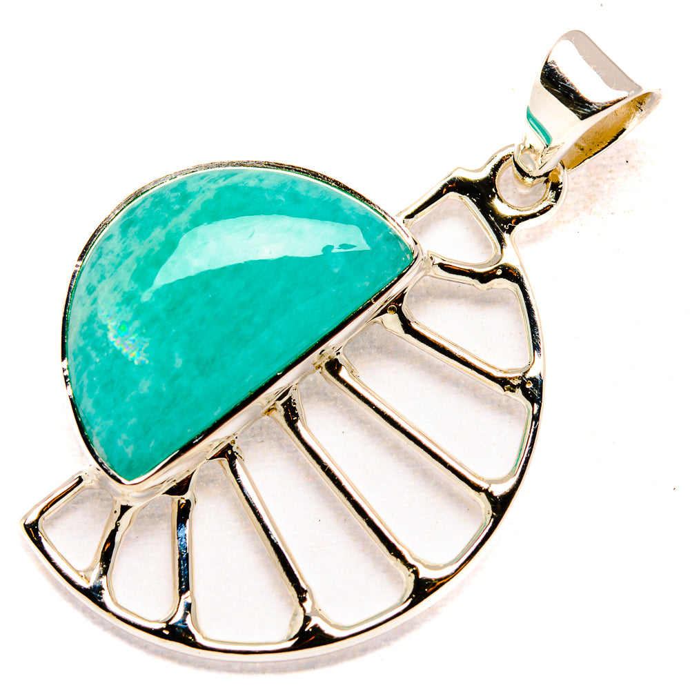 Amazonite Pendants handcrafted by Anasilvercos - PD36730 - Photo 2