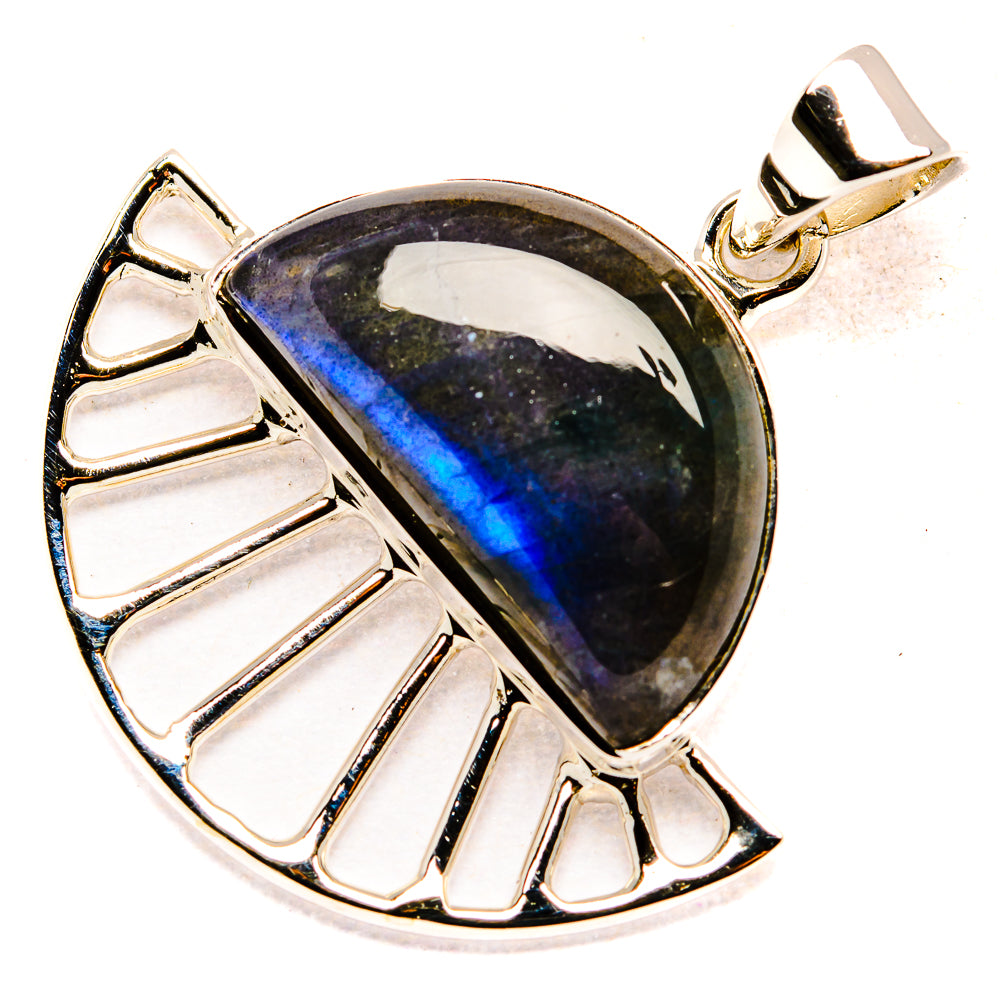 Labradorite Pendants handcrafted by Anasilvercos - PD36734 - Photo 2