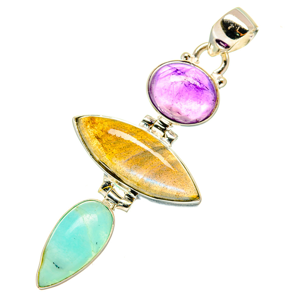 Labradorite Pendants handcrafted by Anasilvercos - PD3690