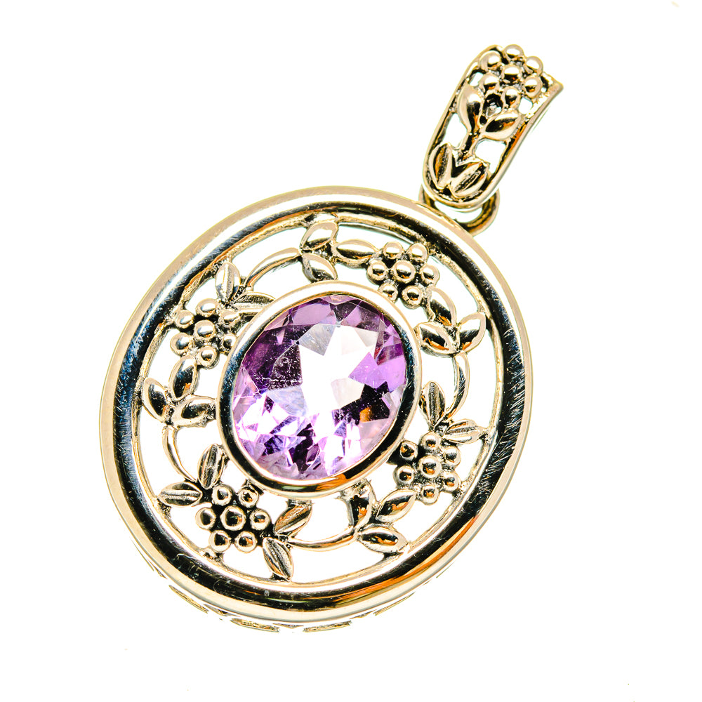 Amethyst Pendants handcrafted by Anasilvercos - PD3704