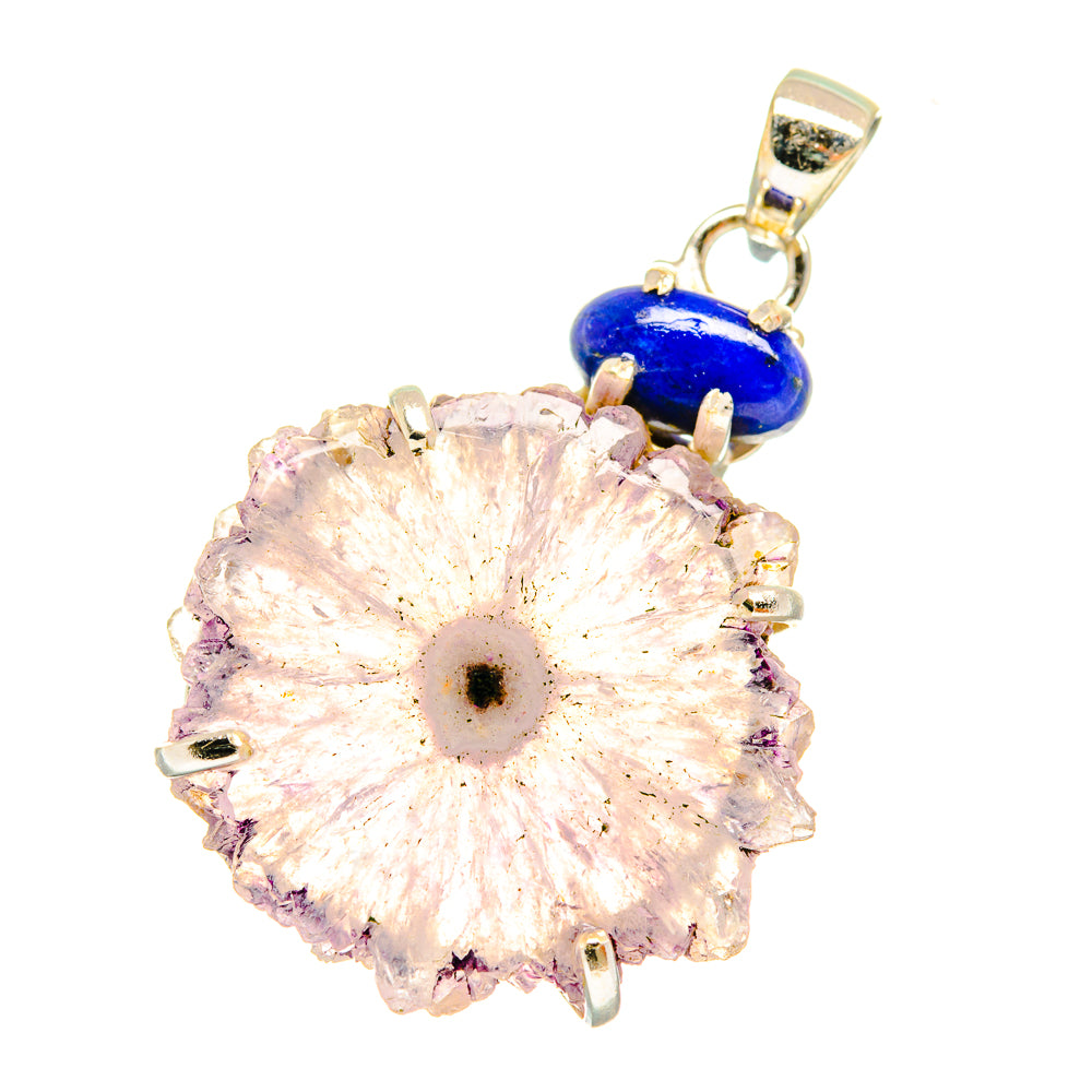 Amethyst Stalactite Pendants handcrafted by Anasilvercos - PD3707
