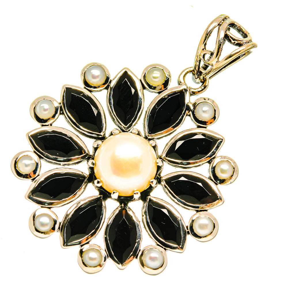 Black Onyx Pendants handcrafted by Anasilvercos - PD3730