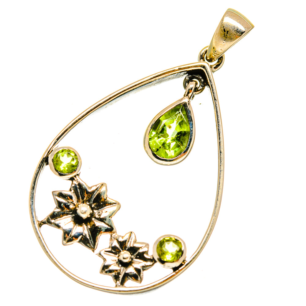 Peridot Pendants handcrafted by Anasilvercos - PD3731
