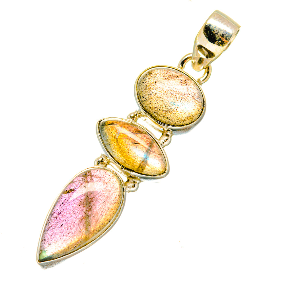 Labradorite Pendants handcrafted by Anasilvercos - PD3748
