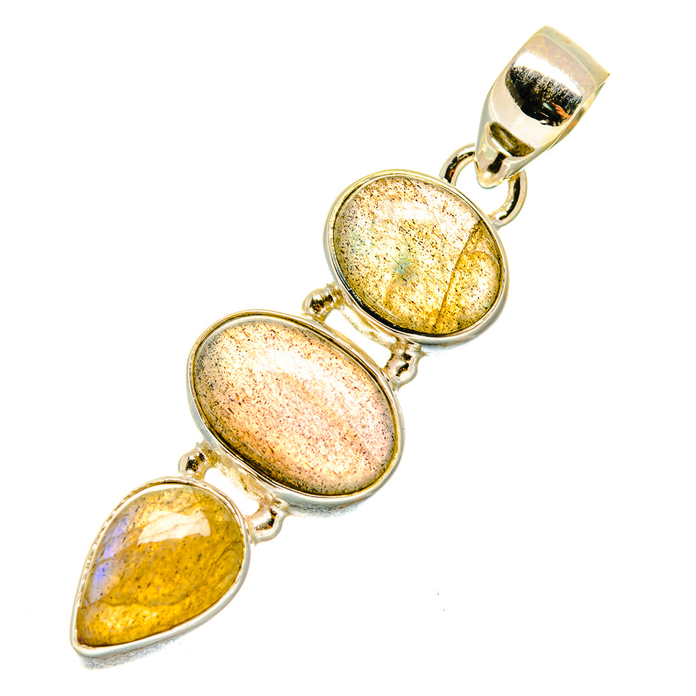 Labradorite Pendants handcrafted by Anasilvercos - PD3749