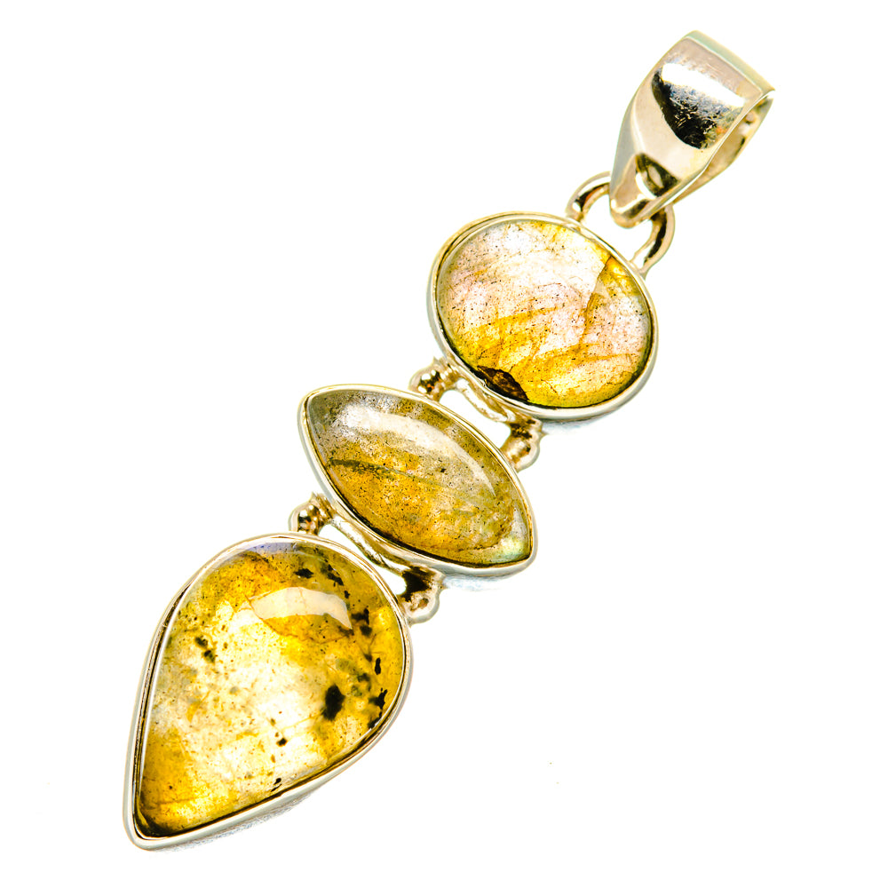 Labradorite Pendants handcrafted by Anasilvercos - PD3752