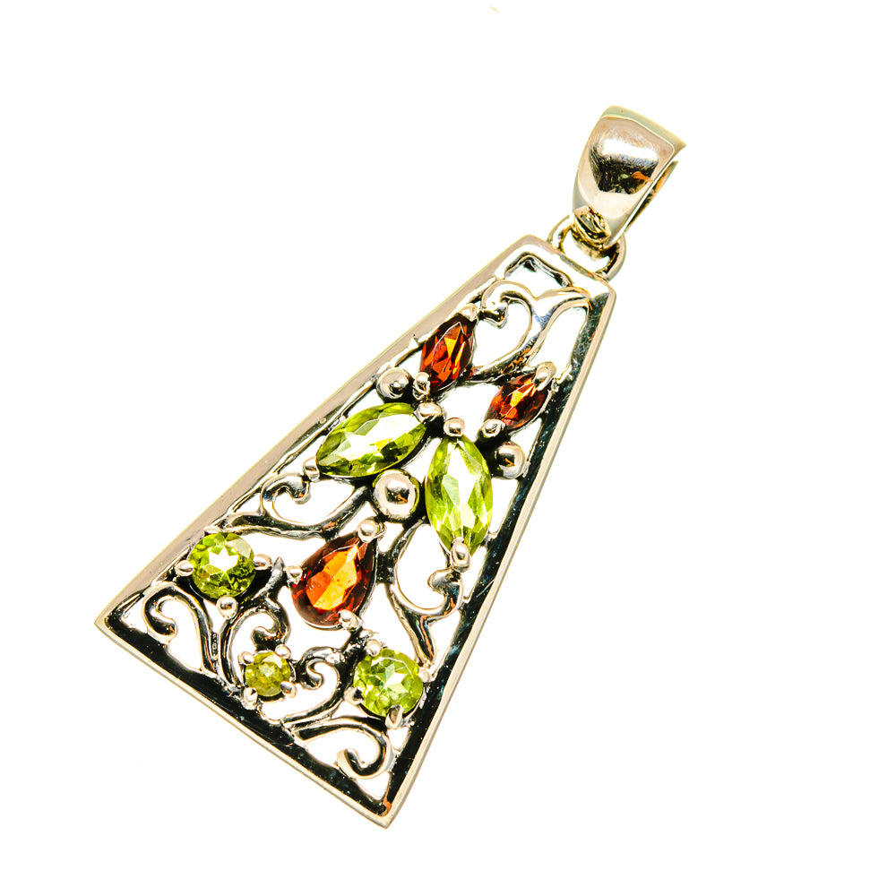 Peridot Pendants handcrafted by Anasilvercos - PD3763