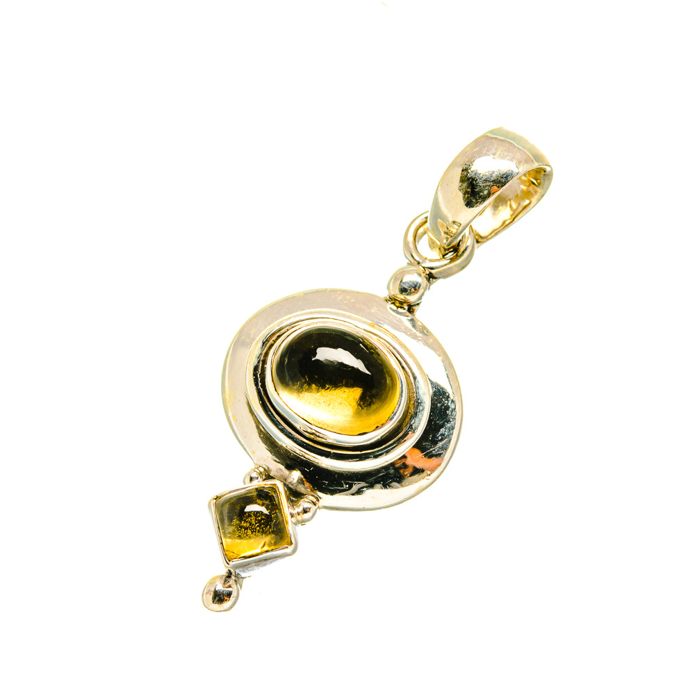 Citrine Pendants handcrafted by Anasilvercos - PD3766