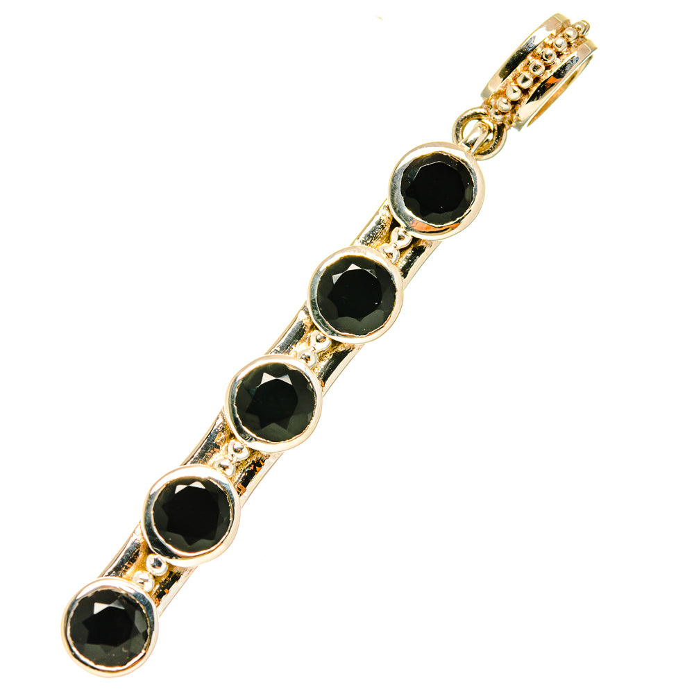 Black Onyx Pendants handcrafted by Anasilvercos - PD3767
