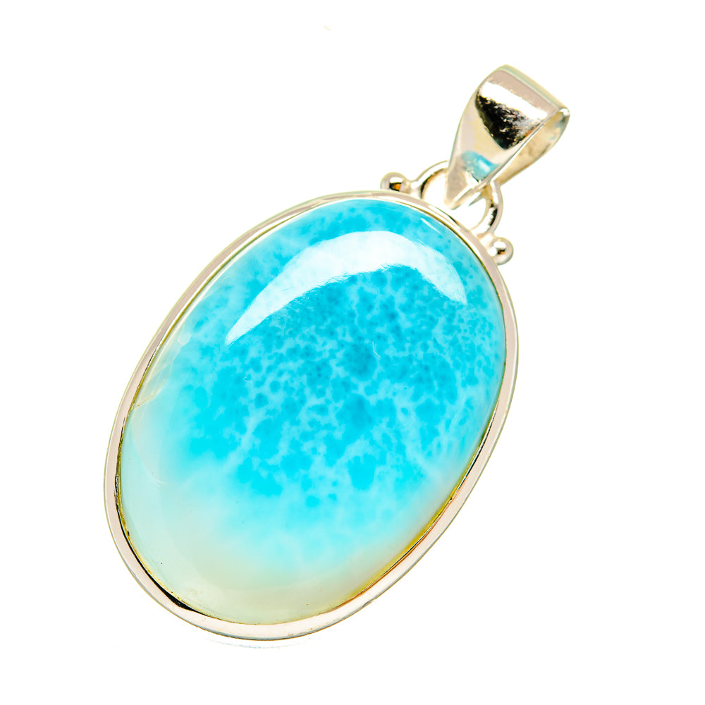 Larimar Pendants handcrafted by Anasilvercos - PD3768