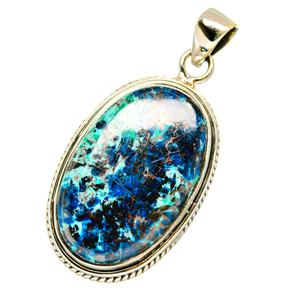 Shattuckite Pendants handcrafted by Anasilvercos - PD3771