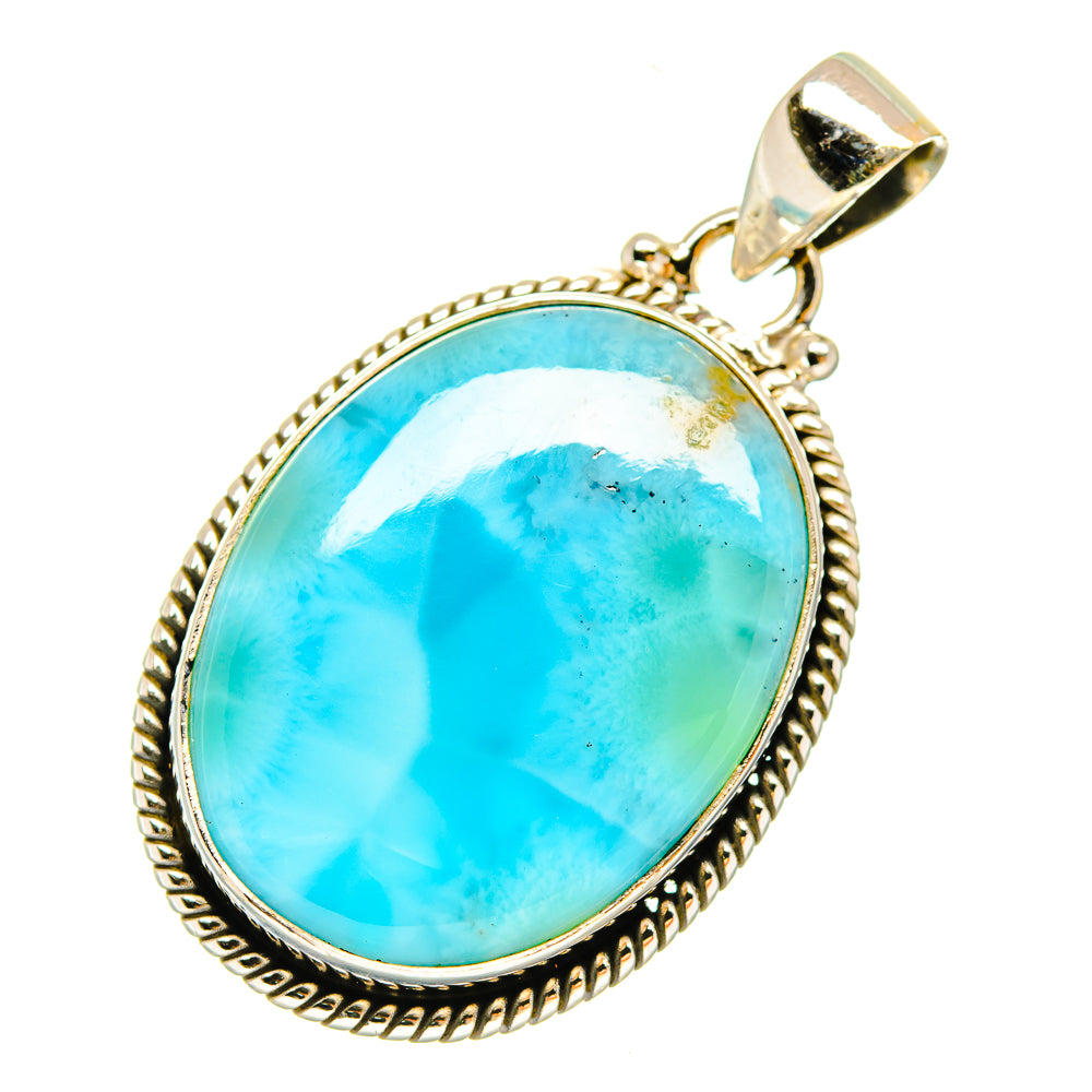 Larimar Pendants handcrafted by Anasilvercos - PD3772