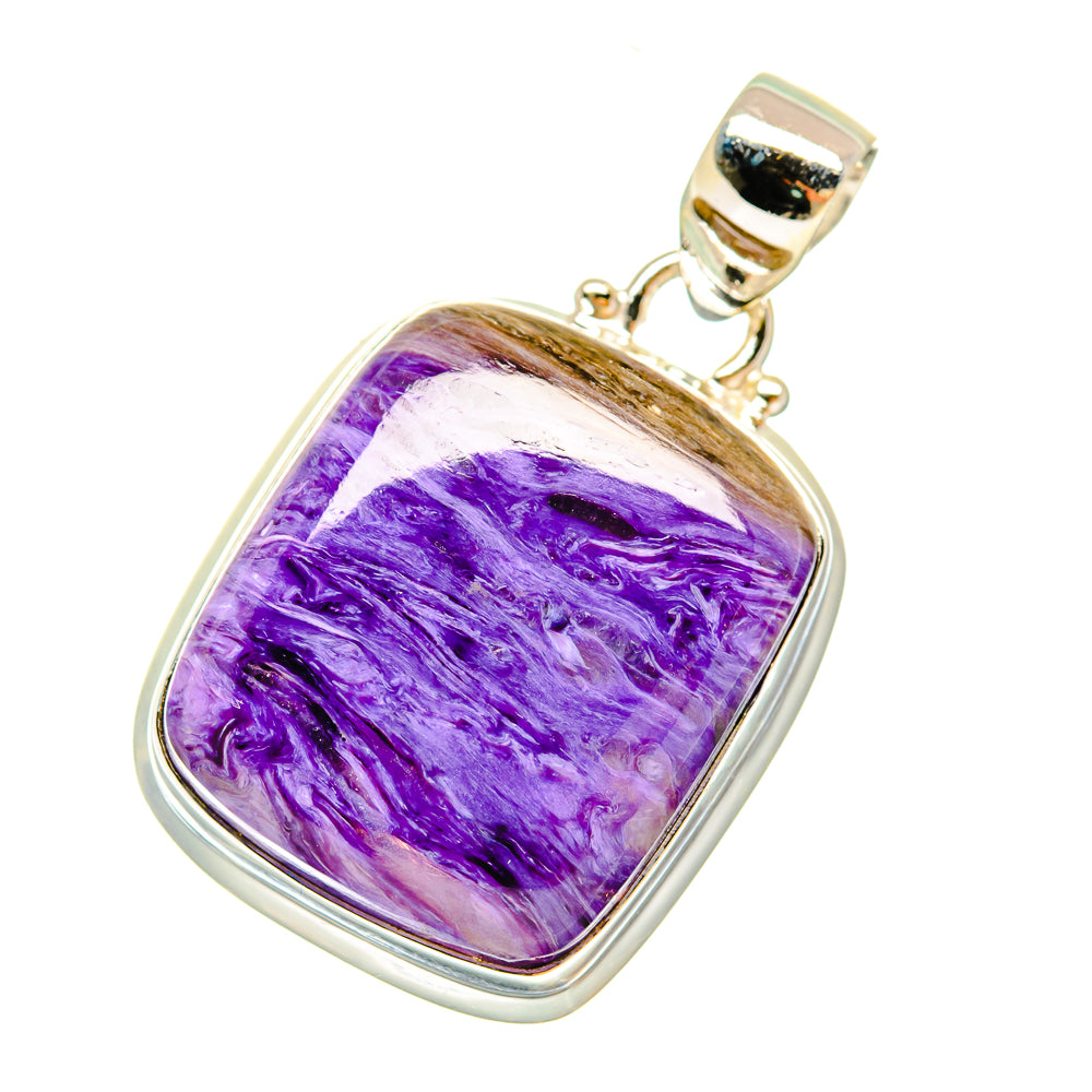 Charoite Pendants handcrafted by Anasilvercos - PD3778