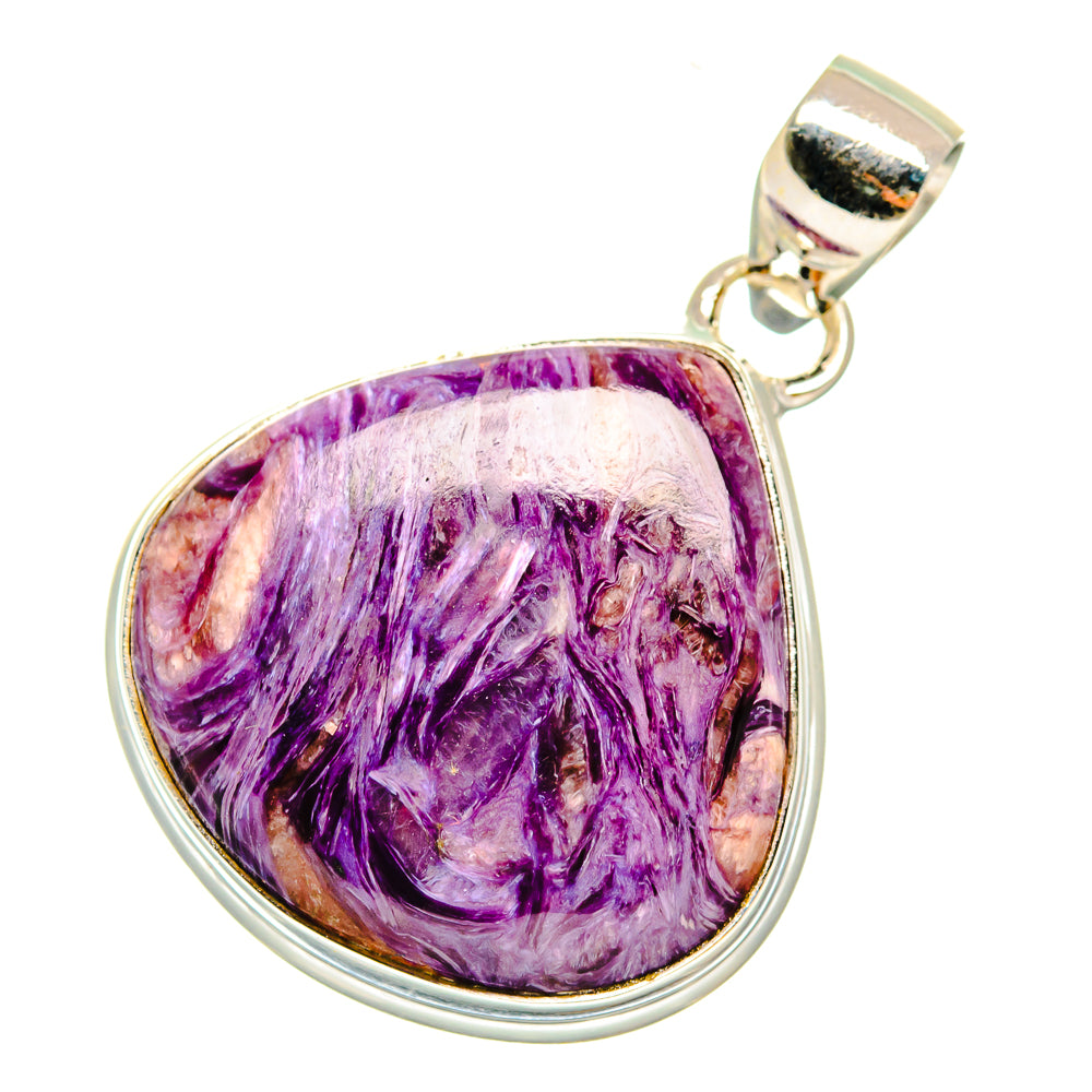 Charoite Pendants handcrafted by Anasilvercos - PD3793