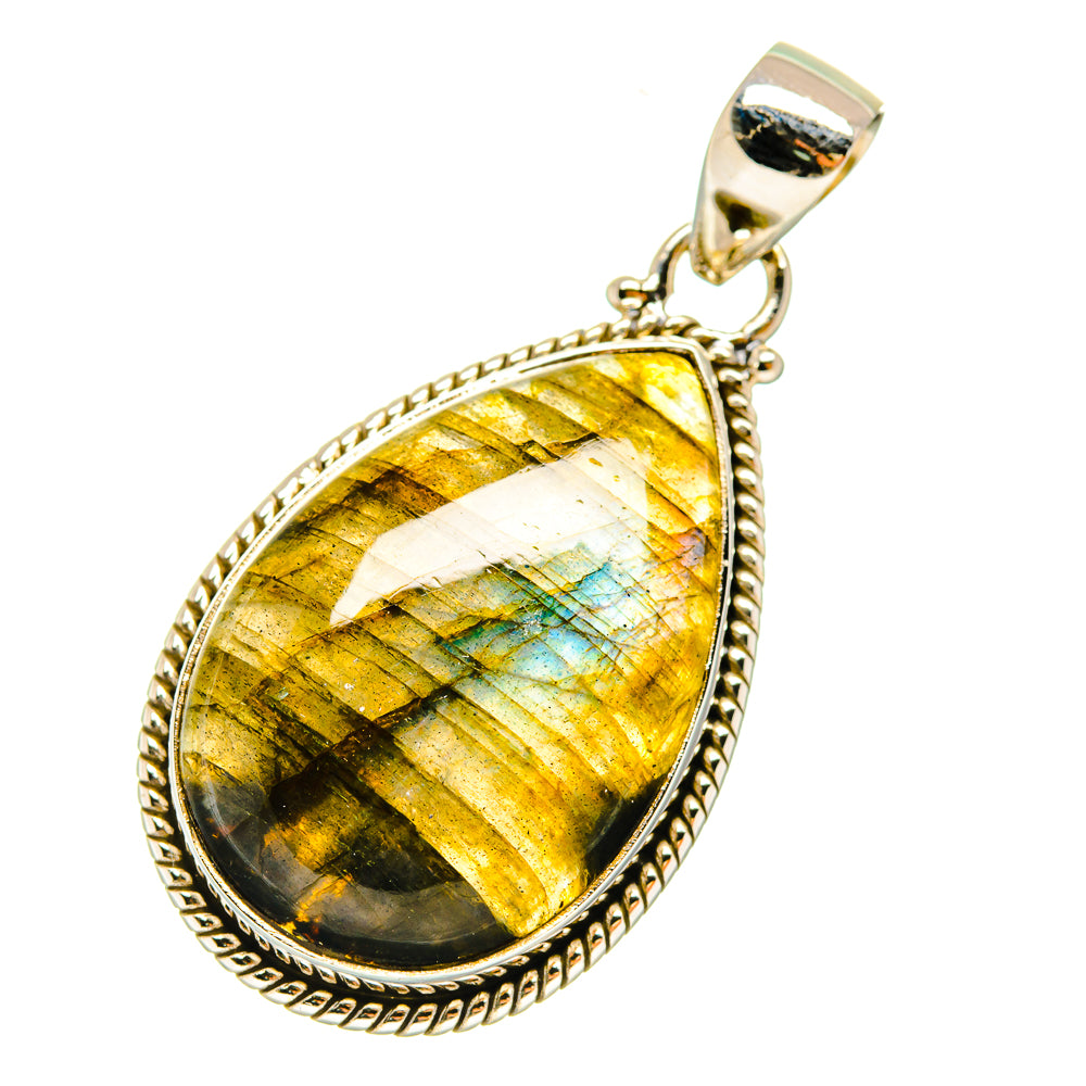 Labradorite Pendants handcrafted by Anasilvercos - PD3794
