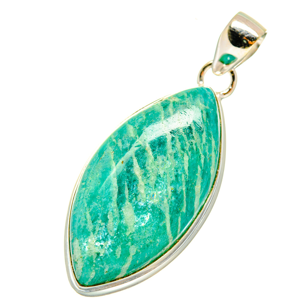 Amazonite Pendants handcrafted by Anasilvercos - PD3798