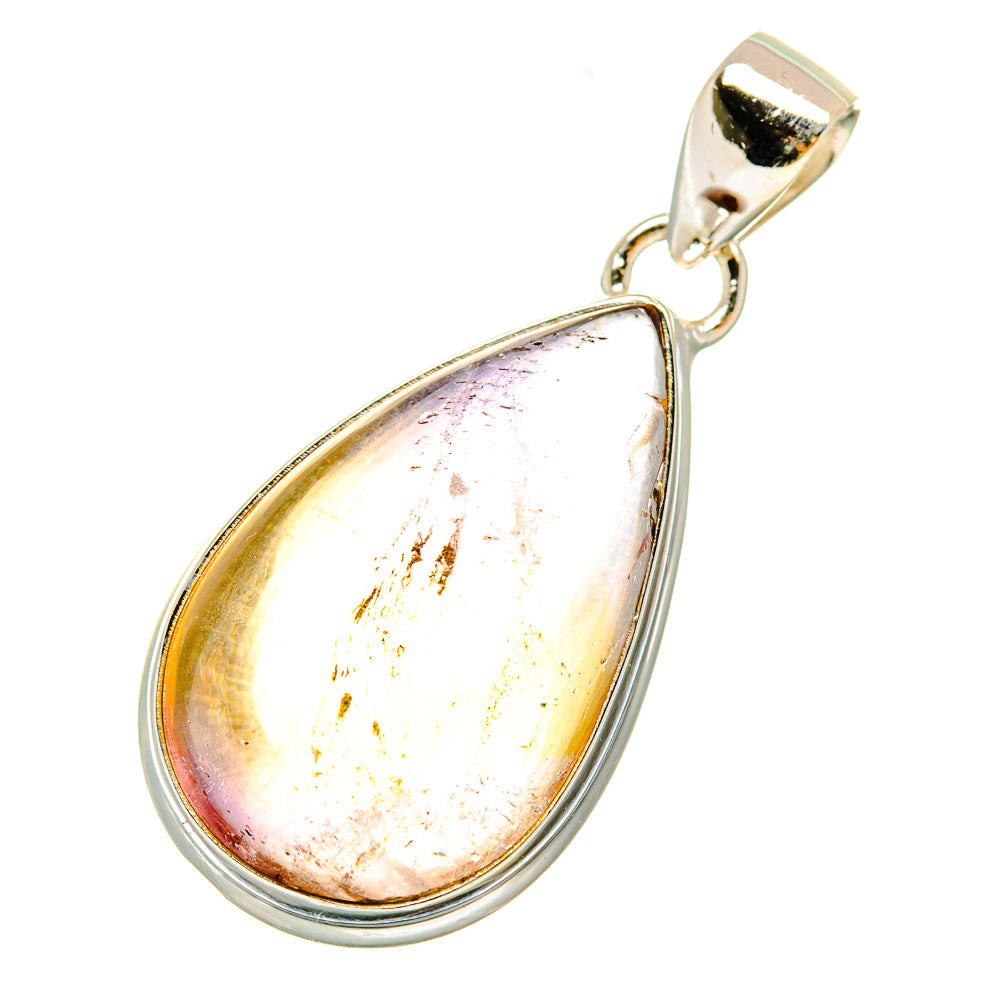 Citrine Pendants handcrafted by Anasilvercos - PD3800