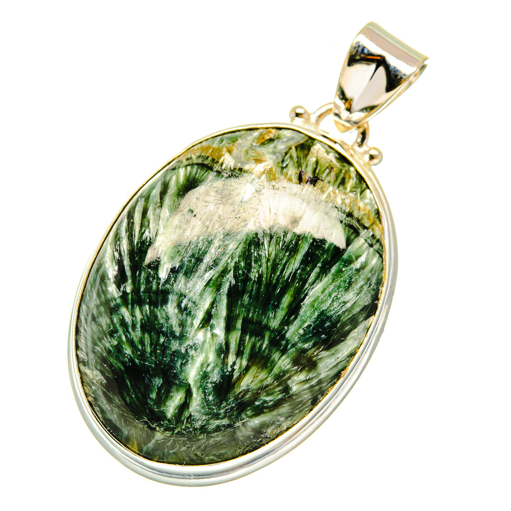 Seraphinite Pendants handcrafted by Anasilvercos - PD3805
