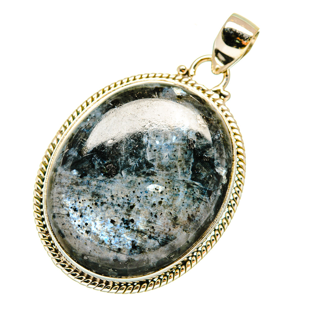 Gabbro Stone Pendants handcrafted by Anasilvercos - PD3829