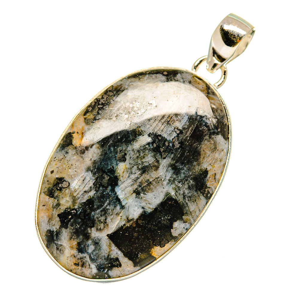 Gabbro Stone Pendants handcrafted by Anasilvercos - PD3840