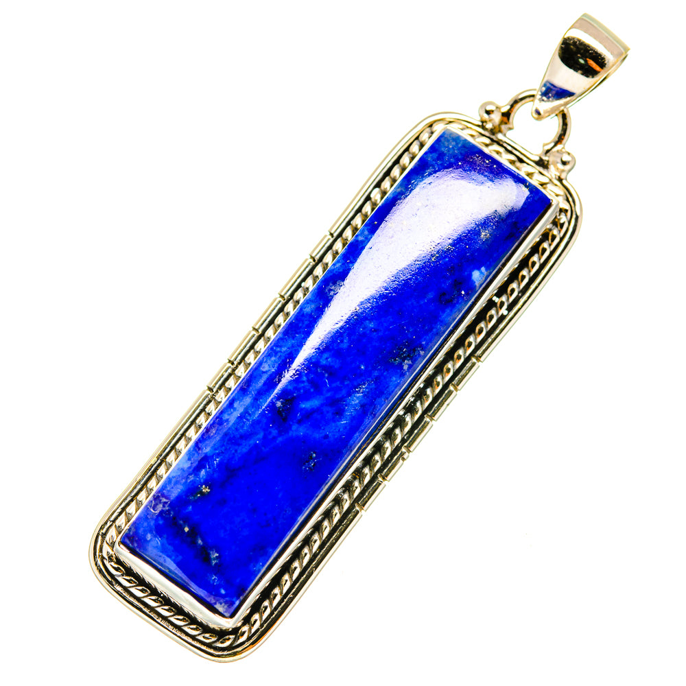 Lapis Lazuli Pendants handcrafted by Anasilvercos - PD3849