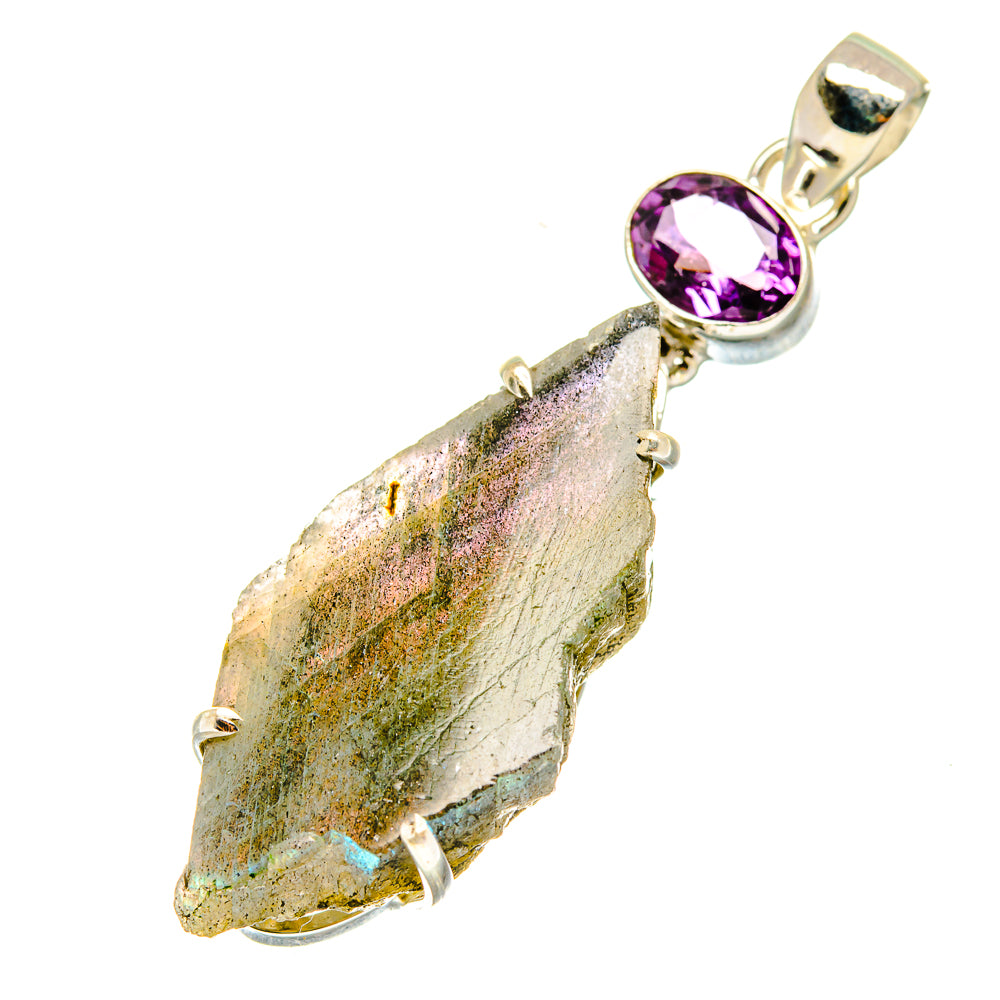 Labradorite Pendants handcrafted by Anasilvercos - PD3858