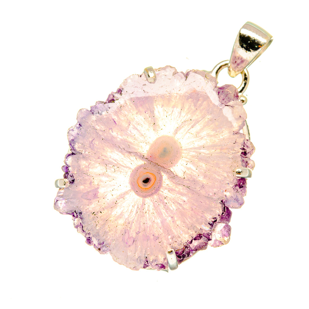 Amethyst Stalactite Pendants handcrafted by Anasilvercos - PD3866