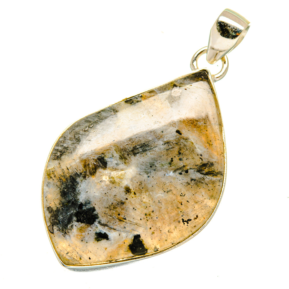 Gabbro Stone Pendants handcrafted by Anasilvercos - PD3869