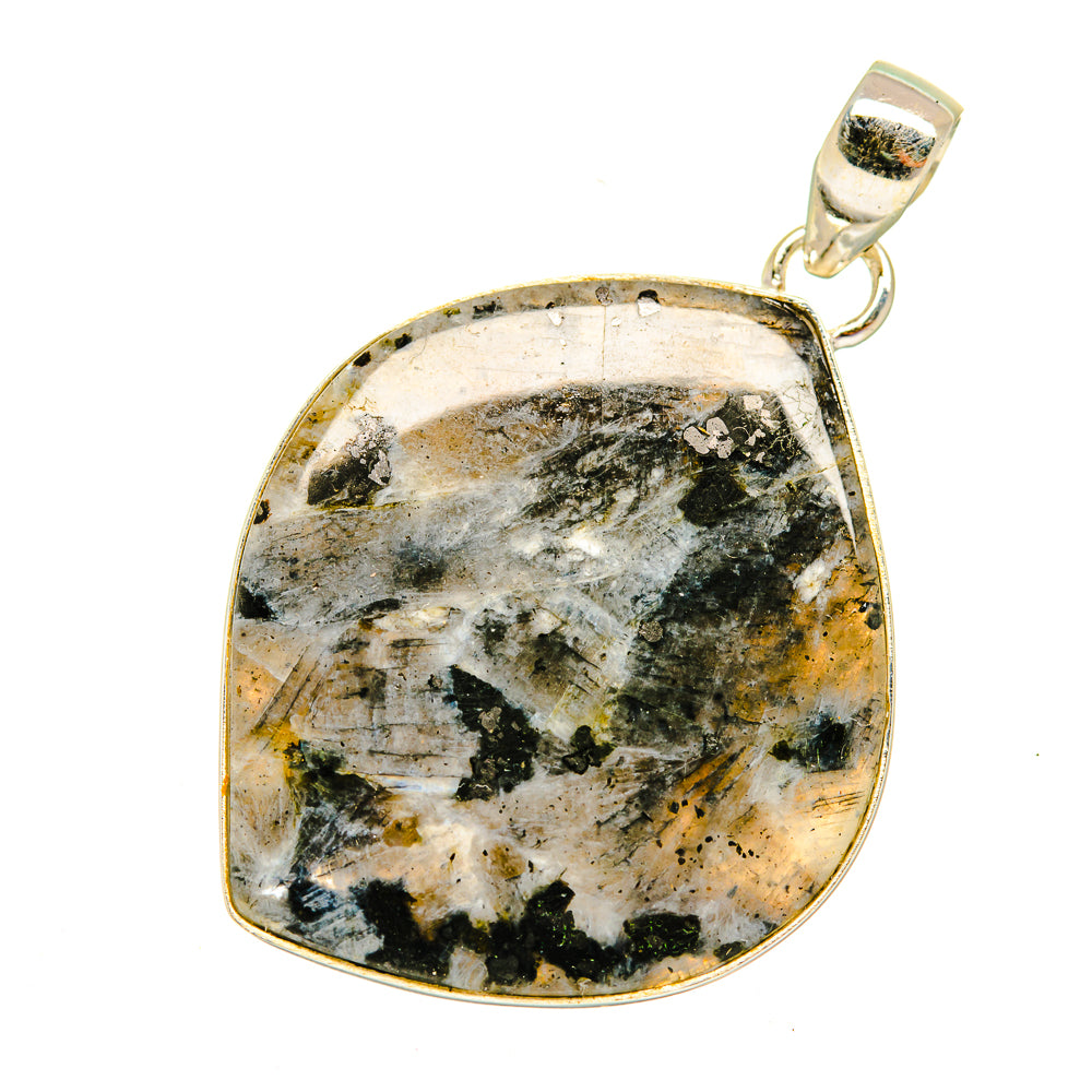 Gabbro Stone Pendants handcrafted by Anasilvercos - PD3871