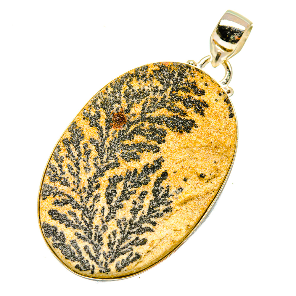 Germany Psilomelane Pendants handcrafted by Anasilvercos - PD3878
