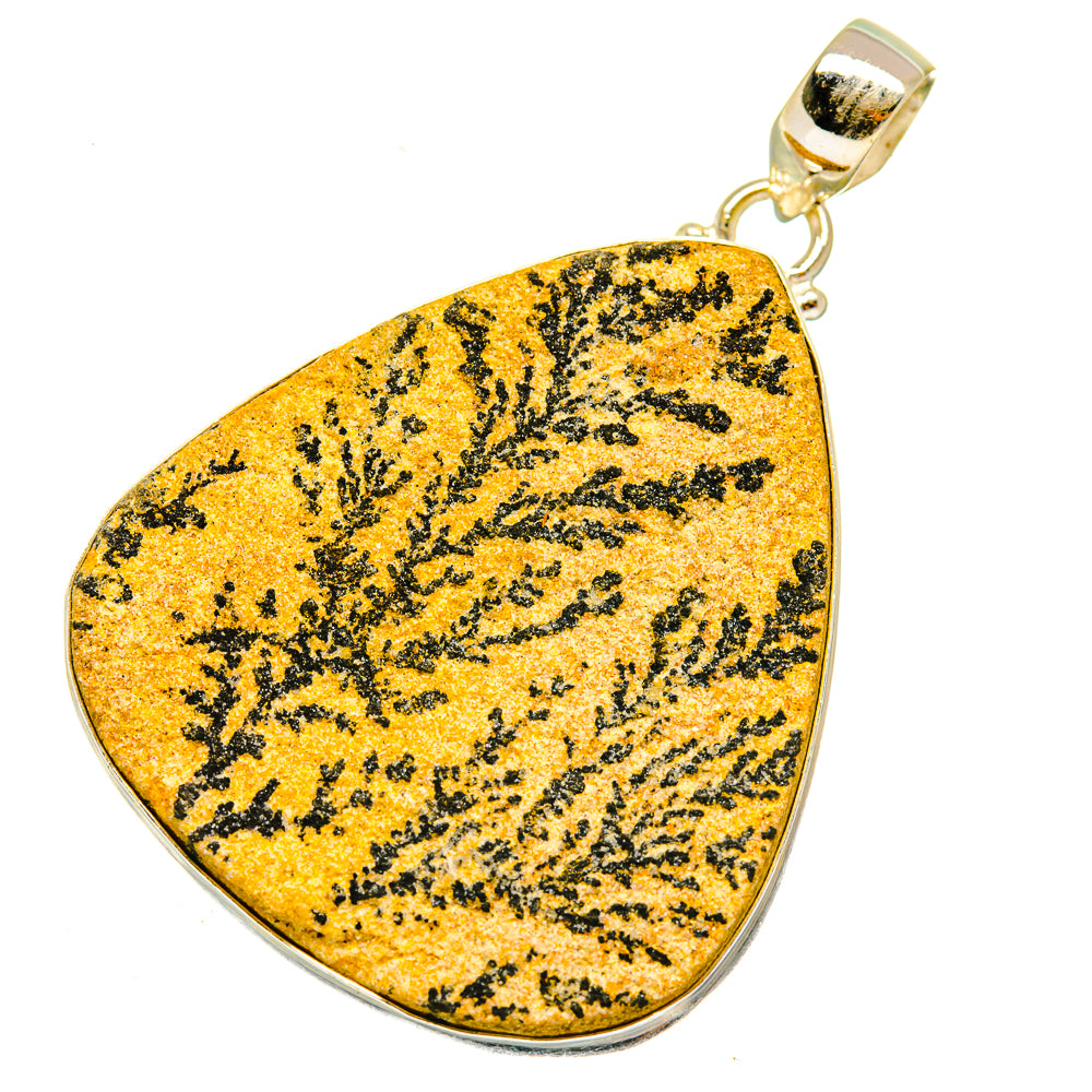 Germany Psilomelane Pendants handcrafted by Anasilvercos - PD3879
