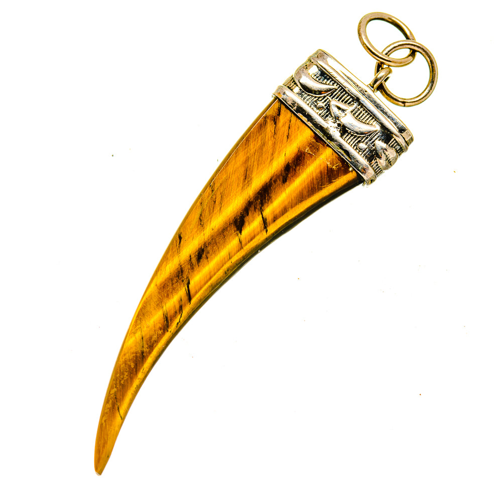 Tiger Eye Pendants handcrafted by Anasilvercos - PD3882