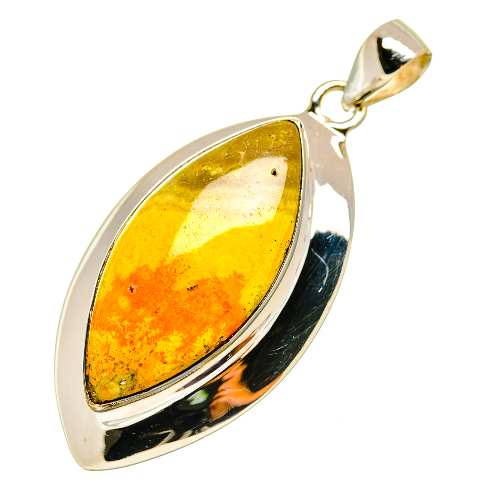 Rutilated Quartz Pendants handcrafted by Anasilvercos - PD3885