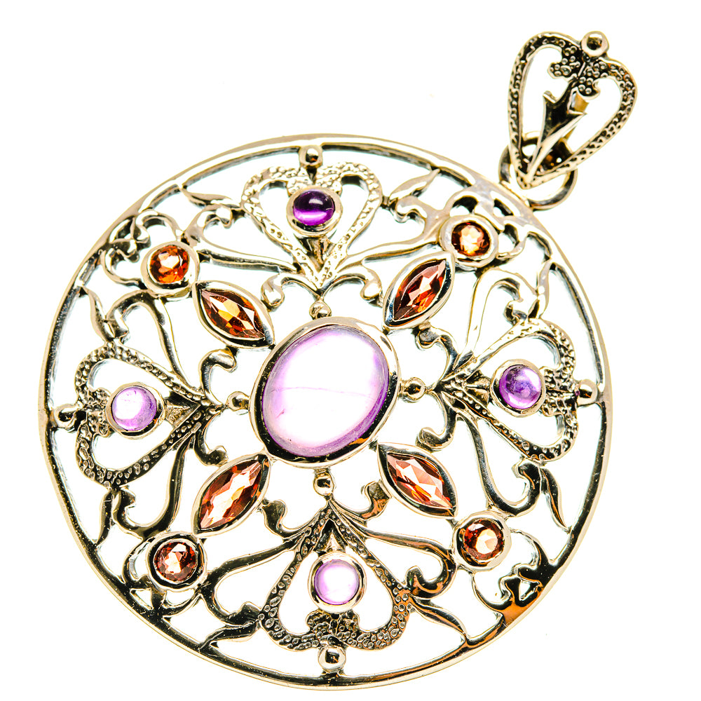 Amethyst Pendants handcrafted by Anasilvercos - PD3888
