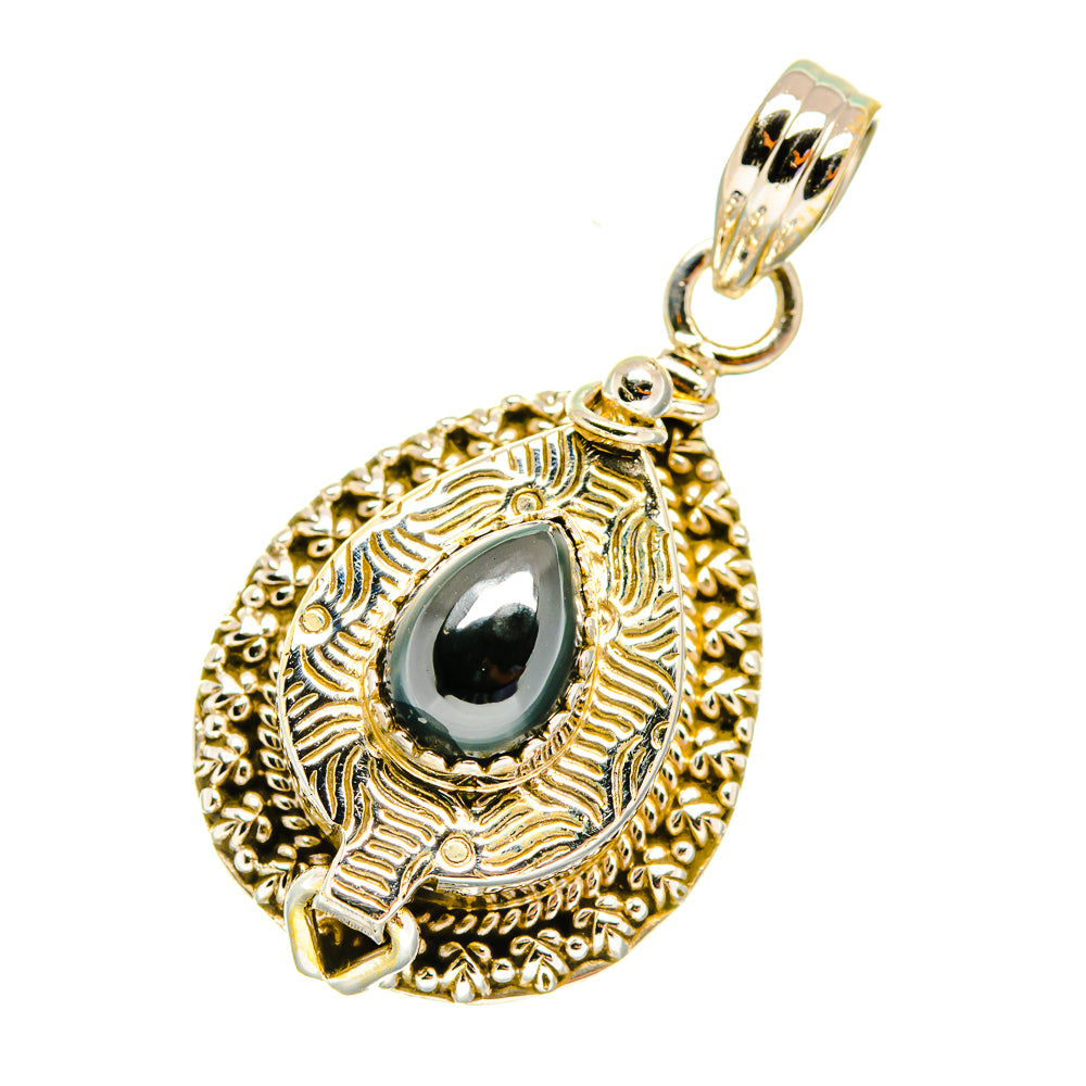 Hematite Pendants handcrafted by Anasilvercos - PD3906